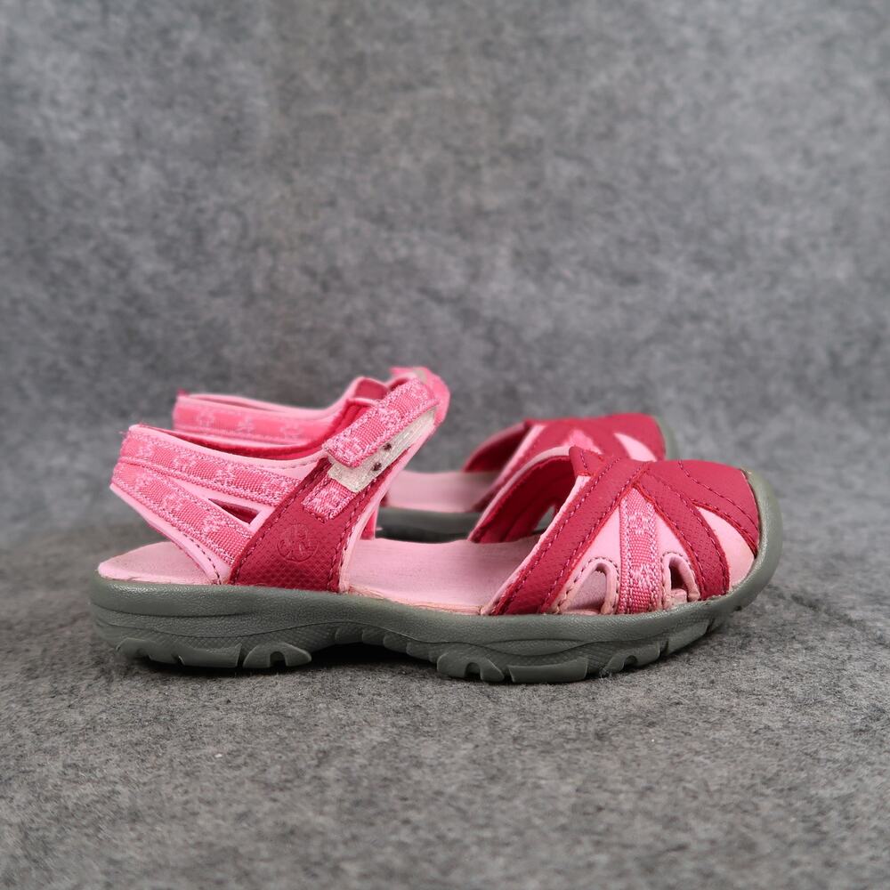 Northside Shoes Kids 10 Sandals Casual Sport Closed Toe Pink Adjustable Girls